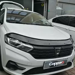 Дефлектор капота (Eurocap) для Dacia Sandero 2021-2024 рр