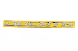 Напис Ducato 1375586080 (380мм на 30мм) для Fiat Ducato 2006-2024 та 2014-2024 рр