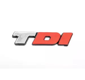 Задня напис Tdi Туреччина, DІ - червона для Volkswagen T4 Transporter