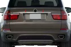 Планка над номером (нерж.) для BMW X5 E-70 2007-2013рр