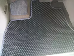 Килимки (3 ряди, EVA, чорні) для Honda Odyssey