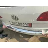 Накладка на задній бампер Carmos (нерж) для Volkswagen Touran 2010-2015 рр