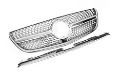 Передня решітка Diamond (для Vito W447) для Mercedes Vito / V-class W447 2014-2024 рр