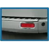 Окантовка задніх рефлекторів (2 шт, нерж.) OmsaLine - Італійська нержавійка для Ford Custom 2013-2022 рр