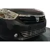 Решітка в бампер (нерж) для Dacia Lodgy 2012-2022 рр