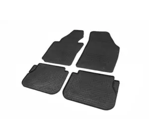 Гумові килимки (4 шт, Polytep) для Volkswagen Caddy 2010-2015рр