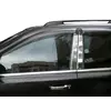 Хром на дверні стійки (8 шт, нерж) для Kia Sorento XM 2009-2014рр