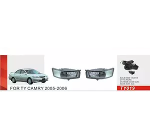 Протитуманки (2 шт, галогенні) для Toyota Camry 2002-2006 рр