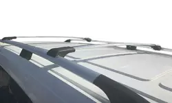 Перемички на рейлінги під ключ (2 шт) Чорний для Mercedes Vito / V-class W447 2014-2024 рр