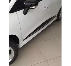 Бокові пороги (під фарбування) для Renault Clio IV 2012-2019 рр