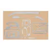 Накладки на панель (Meric, повний комплект) 2006-2014, Алюміній для Mercedes Vito W639 рр