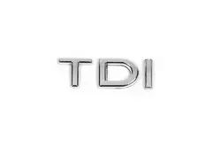 Напис TDI (під оригінал) Всі хром для Volkswagen Jetta 2006-2011 рр