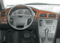 Накладки на панель (основні, 2005-2009) Титан для Volvo S60 рр