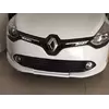 Накладка на передній бампер (під фарбування) для Renault Clio IV 2012-2019 рр