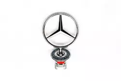 Емблема приціл (з написом) для Mercedes E-сlass W210 1995-2002 рр