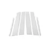 Накладки на дверні стійки (6 шт, нерж) для Kia Sportage 2015-2021 рр