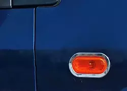 Обведення поворотника (2 шт., Нерж) для Ford Fiesta 2002-2008 рр