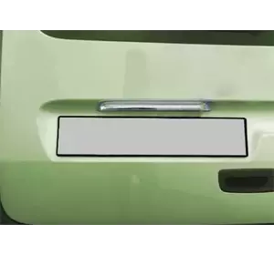 Накладка над номером (нерж) для Renault Kangoo 2008-2020 рр