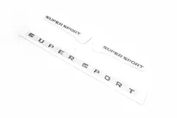 Комплект шильдиков Supersport (3 шт) для Toyota Land Cruiser 200