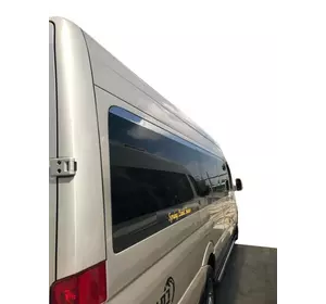 Верхня окантовка вікон (нерж.) для Volkswagen Crafter 2006-2017рр