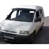 Козирьок на лобове скло (чорний глянець, 5мм) для Fiat Scudo 1996-2007 років