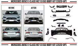 Комплект обвісів 2020-2024 AMG E63 для Mercedes E-сlass W213 2016 -2024 рр