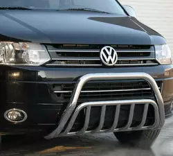 Кенгурятник WT002 (нерж) для Volkswagen T5 2010-2015 рр
