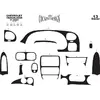 Накладки на торпеду Титан для Chevrolet Trailblazer 2002-2012рр