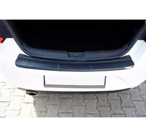 Накладка на задній бампер EuroCap (Sedan, ABS) для Renault Megane IV 2016-2022 рр