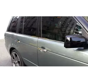 Окантовка стекол (6 шт, нерж) для Range Rover III L322 2002-2012 рр