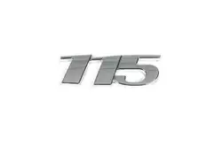 Напис 110, 111, 113, 115, 116 (в асортименті) 115, під оригінал для Mercedes Vito W639 2004-2015рр