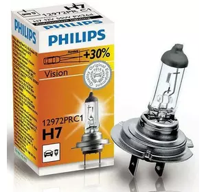 Лампа головного світла Philips H7 55W 12972PR Premium -202430% для Універсальні товари
