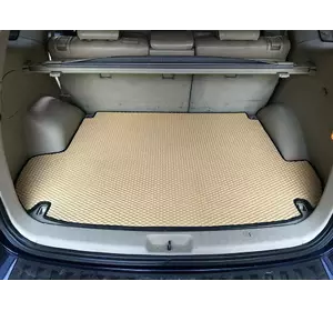 Килимок багажника (EVA, поліуретановий, бежевий) (5 місць) для Hyundai Santa Fe 2 2006-2012рр
