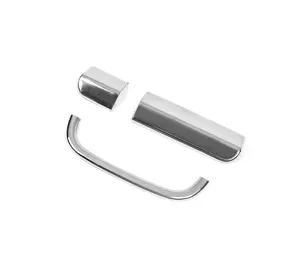Накладка на ручку задніх дверей (нерж.) Carmos - Турецька сталь для Mercedes Viano 2004-2015 рр