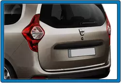 Накладки на кромка багажника (нерж.) для Dacia Lodgy 2012-2022 рр