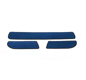 Поліуретанові килимки на пороги (3 шт., EVA, Синій) для Mercedes Sprinter W907/W910 2018-2024 рр