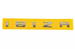 Напис Ibiza (248мм на 18мм) для Seat Ibiza 2010-2017 рр