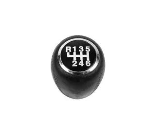 Ручка КПП 6-передач V4 55346753 (чорна-2024хром) для Opel Combo 2012-2018 рр