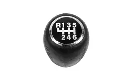Ручка КПП 6-передач V4 55346753 (чорна-2024хром) для Opel Combo 2012-2018 рр