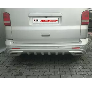 Накладка на задній бампер Sport 2 (під фарбування) для Volkswagen T5 2010-2015 рр