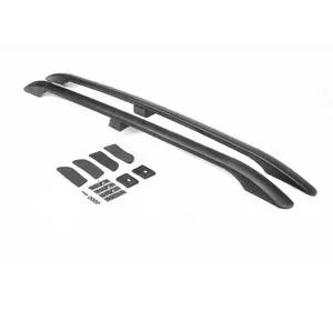 Рейлінги чорні (пласт. ніжки, установка на клей) для Kia Soul I 2008-2013 рр