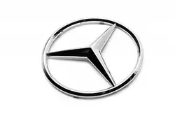 Передня емблема (18,4 см) для Mercedes C-сlass W205 2014-2021рр