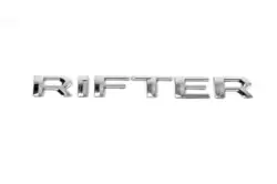 Напис Rifter 98278457DX (195мм на 20мм) для Peugeot Partner/Rifter 2019-2024 рр