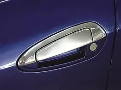 Накладки на ручки з верхівкою (8 деталей, нерж.) Carmos - Турецька сталь для Fiat Linea 2006-2018 рр