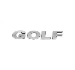 Напис Golf (під оригінал) для Volkswagen Golf 7