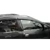 Зовнішня окантовка стекол (4 шт, нерж.) OmsaLine - Італійська нержавійка для Renault Logan MCV 2005-2013 рр