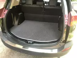Килимок багажника з докаткою (EVA, чорний) для Toyota Rav 4 2013-2018 рр