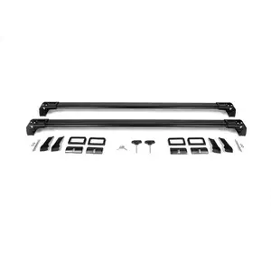 Перемичка в штатні місця (2 шт, під ключ) Чорний для Mercedes C-сlass W205 2014-2021рр