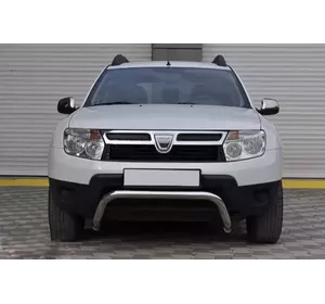 Передній захист ST011 (нерж.) для Dacia Duster 2008-2018 рр