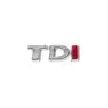 Напис TDI (під оригінал) TD-хром, I-червона для Volkswagen Passat B8 2015-2024 рр